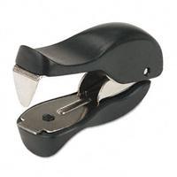 Advantus gem ez grip staple remover, onyx - 47078