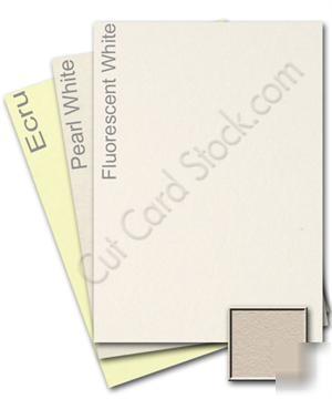 Crane's cotton lettra 110LB cardstock ecru