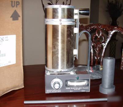 Electromelt furnace for gold, silver, brass & aluminum
