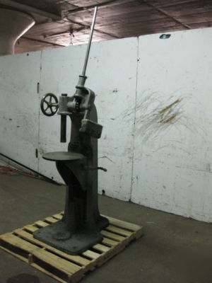Greenerd 7 ton compound ratchet type arbor press