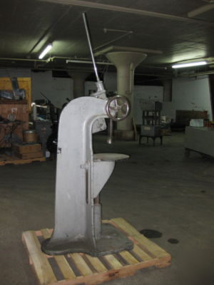 Greenerd 7 ton compound ratchet type arbor press