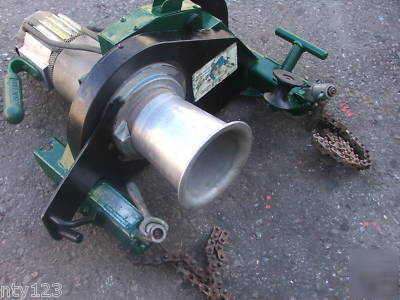Greenlee cable puller model 6001~6500 lb cap.
