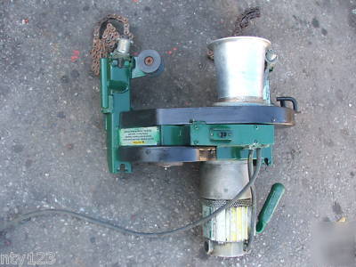 Greenlee cable puller model 6001~6500 lb cap.