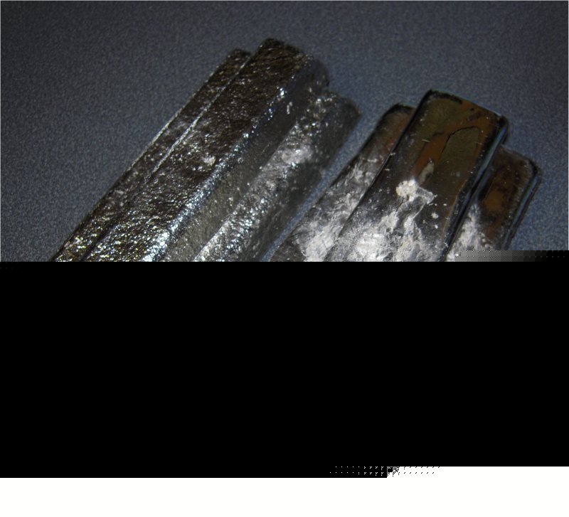 1 pound tin metal 99.98% ingot - 454+ grams lb bar