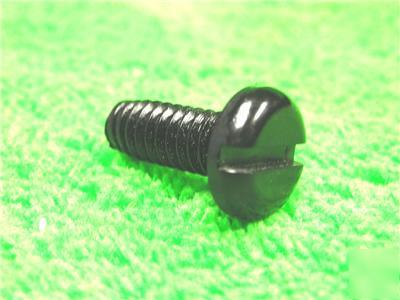 700 button flat head black nylon screw-s 1/4 20 x 5/8