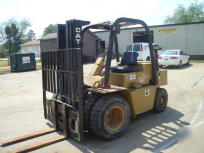 8000LB capacity pneumatic cat forklift, perkins diesel 