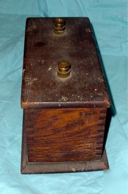 Apple hit miss gas engine vintage spark plug buzz coil