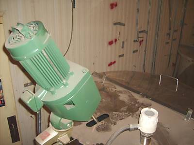Chemical mixing tank double jacket 350 gal with scale 