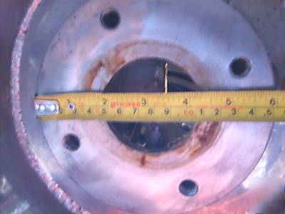 Chemical mixing tank double jacket 350 gal with scale 