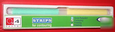 Dental composite finishing & polishing strips, medium