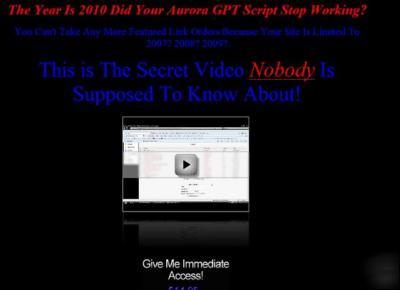 Established video product 1 of a kind aurorascript.com