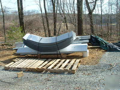 Future steel building, a style, 30' by 28' by 14'3.5