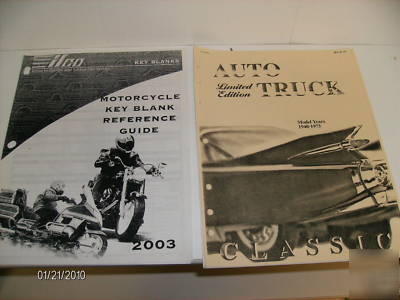 Ilco classic auto truck key reference guide 1940/1975