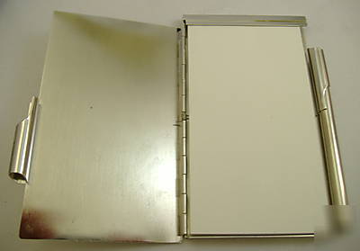 Memo pad towle silverplate engravable
