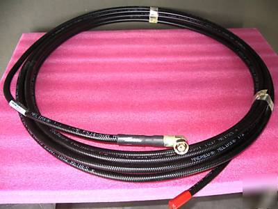 New 40' andrew FSJ4 coax jumper w/ 4.1/9.5 din male pkr