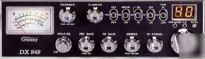 New galaxy dx-949 DX949 40 chan+sidebands cb radio 