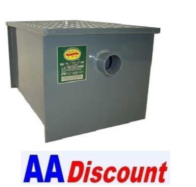 New john boos grease trap intercepter 100 lb capacity 