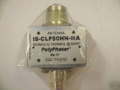 New polyphaser is-CLF50HN-ma lightning/surge arrestor