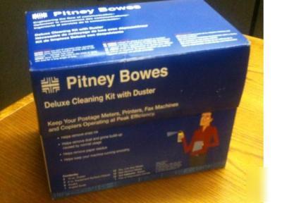 Pitney bowes deluxe cleaning kit w/ duster