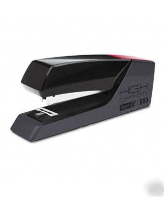 Rapid S50 high-capacity desk stapler, black/red