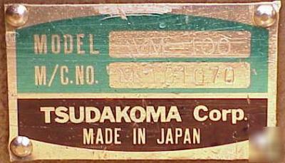 Rare tsudakoma 4 position gang modular vise system vmc