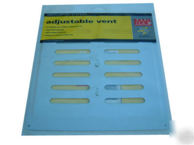 Satin anodised adjustable air vent 9
