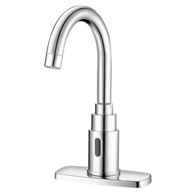 Sloan gooseneck battery faucet w/ bdm (sf-2250-4-bdm) 