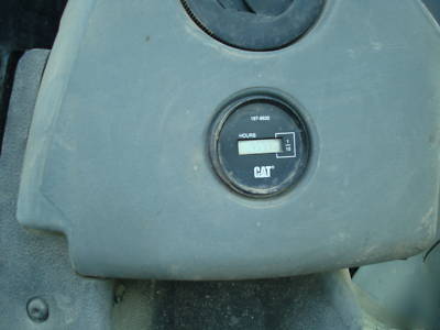 2004 cat 416D loader backhoe 4-in-1 bucket cab