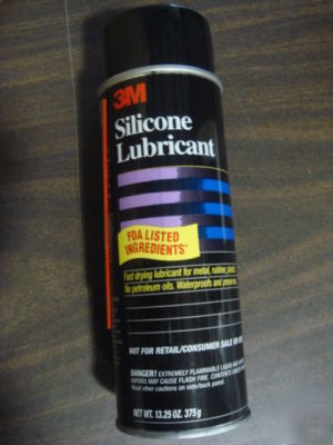3M silicone spray lubricant industrial grade (case lot)