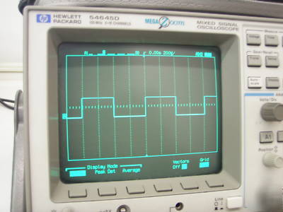 Agilent 54645D oscilloscope digital 100MHZ,200MSA/s,2CH
