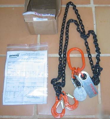 Chain sling grade 80, mfg by pewag