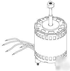 Dental motor hamilton bell vanguard V6100 .05HP