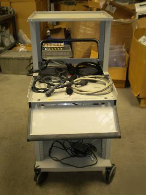 Hp 75000 E1401A vxi mainframe complete modules 1181A ^