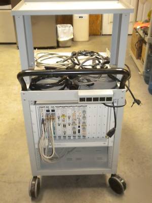 Hp 75000 E1401A vxi mainframe complete modules 1181A ^
