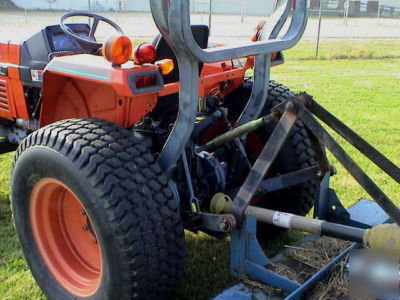 Kubota l 4300 e tractor, reduced, 2002, 2WD
