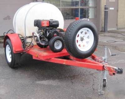 Landa super duty cold water power washer~tank~trailer