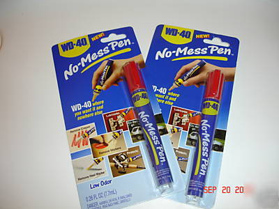Men gift idea wd 40 pens no mess odor free pen nip x 2