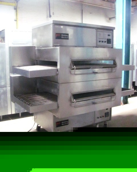 Middleby marshall PS360 double deck gas conveyor oven