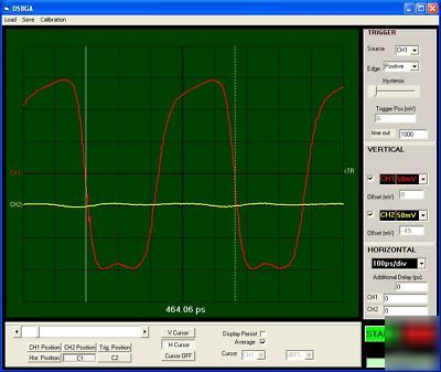 New 8 ghz sampling oscilloscope usb