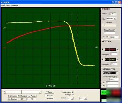 New 8 ghz sampling oscilloscope usb
