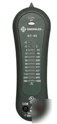 New greenlee gt-65 electrical voltage tester GT65 
