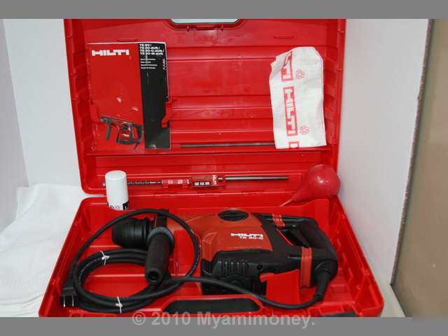 New hilti te 30-c-avr combi hammer in case