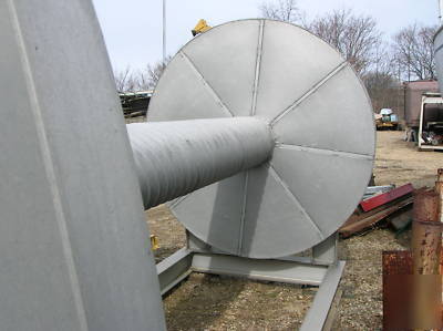 Oil containment boom reel--allen -bradley 11 feet wide