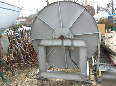 Oil containment boom reel--allen -bradley 11 feet wide