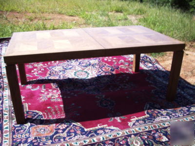Sale xtra large wood inlaid veneer conference table 