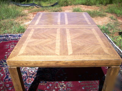 Sale xtra large wood inlaid veneer conference table 
