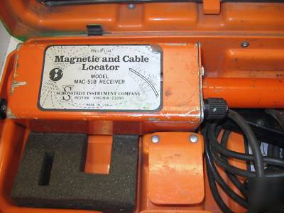 Schonstedt mac-51B magnetic locator for total station