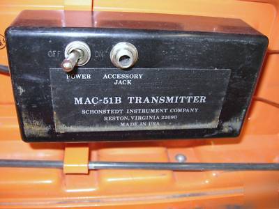 Schonstedt mac-51B magnetic locator for total station