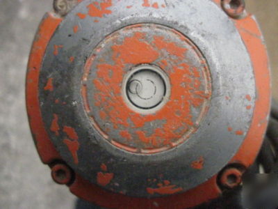 Weka DK1203 concrete core drill with attachment