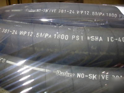 New 50 ft parker hydraulic hose 381-24 1 1/2